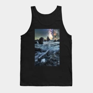 Walking the Beach at Night Tank Top